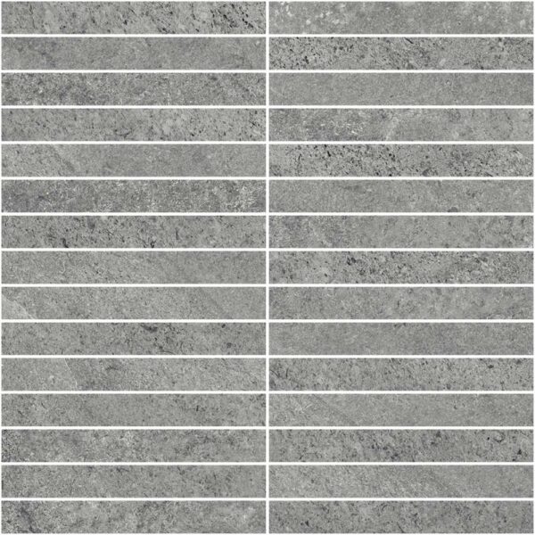 Dolce Dark Stack Mosiac Matte tile