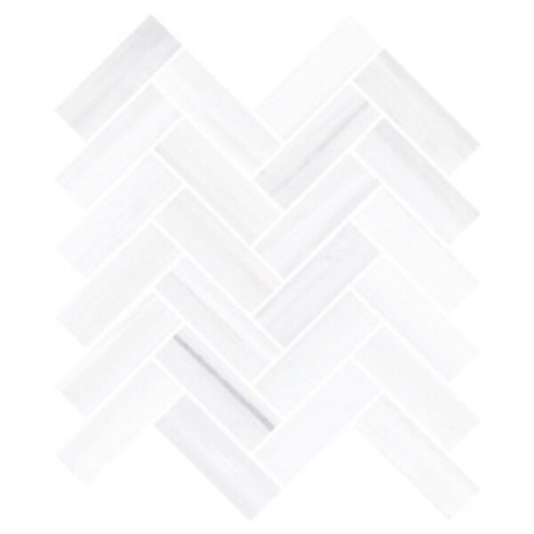 Portofino Dolomite Herrinbone Matte tile