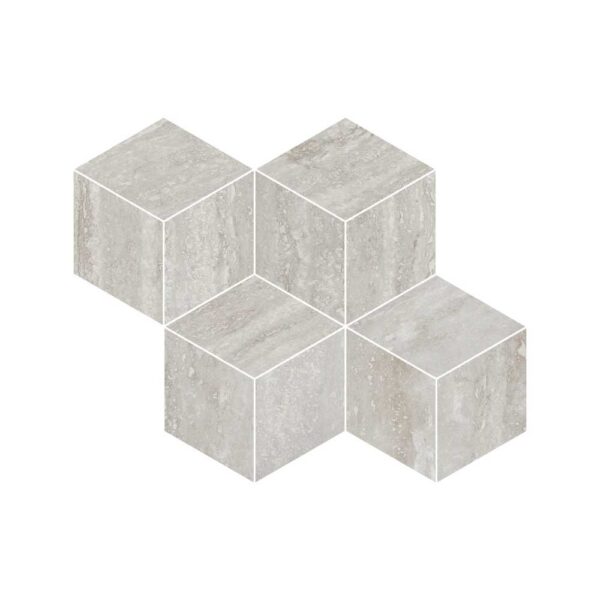 Prestige Grigio Cube Mosaic Soft tile