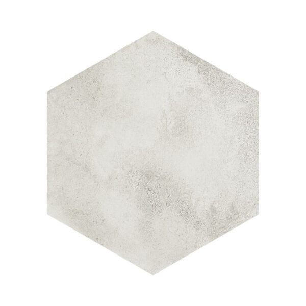 Tropic Bianco 8" Hexagon Matte tile