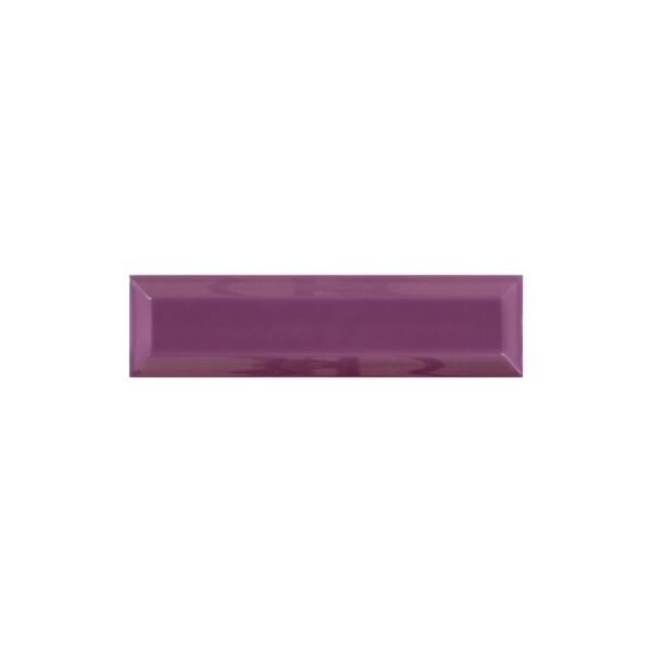 Adonis Melanzana 3x12 Bevel Glossy tile