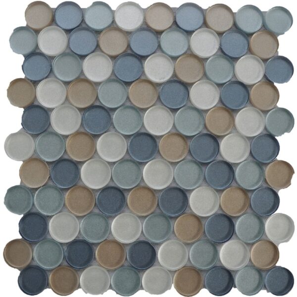 Brilliance Sky Blue Penny Rd Multi-Texture tile