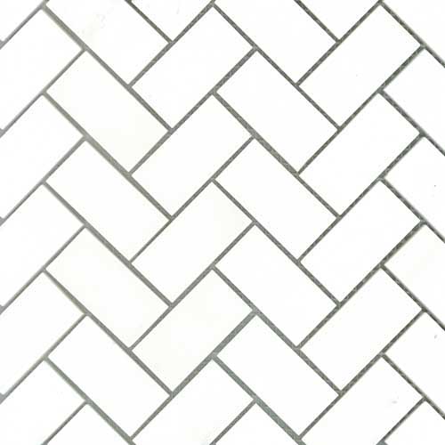 Thassos Herringbone Polished tile
